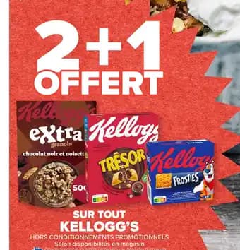 KELLOGG'S Sur tout