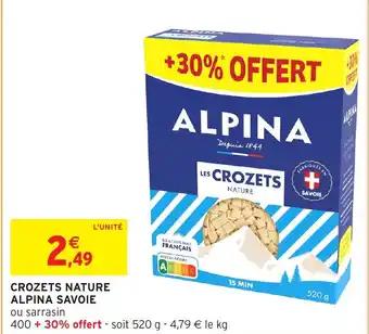 Promotion Exclusives de 1
Alpina savoie : Découvrez l'Offre incontournable
