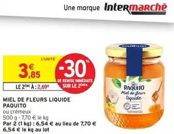 PAQUITO Miel de fleurs liquide 500 g