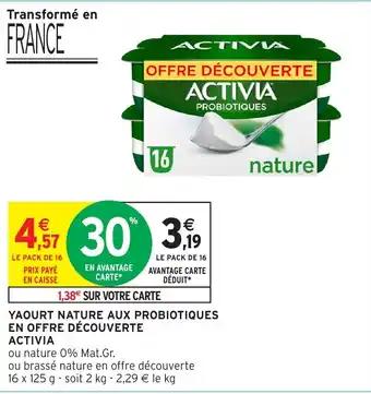 Promotion Exclusives de 7
Yaourt nature : Découvrez l'Offre incontournable