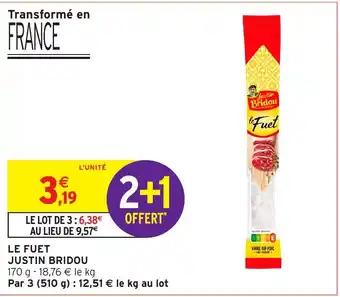 Promotion Exclusives de 4
Justin Bridou : Découvrez l'Offre incontournable