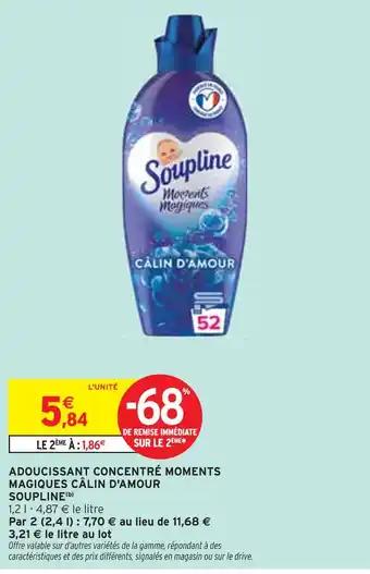 Promotion Exclusives de 12
Adoucissant concentré : Découvrez l'Offre incontournable