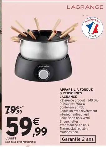 Promotion Exclusives de 20
Fondue : Découvrez l'Offre incontournable