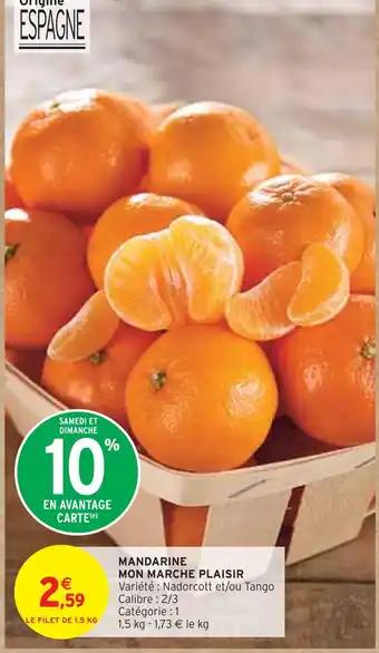 Mon Marché Plaisir Mandarine