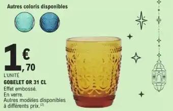 Promotion Exclusives de 5
Gobelet : Découvrez l'Offre incontournable