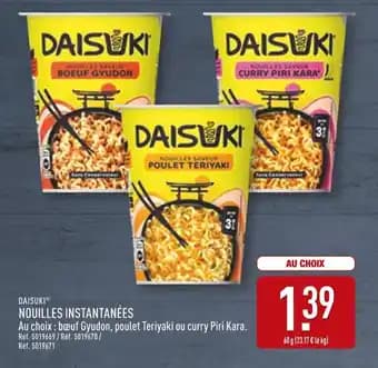 Daisuki Nouilles Instantanées