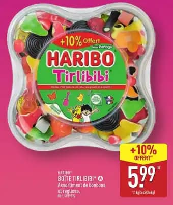 HARIBOⓇ Boîte tirlibibi 1.1 kg