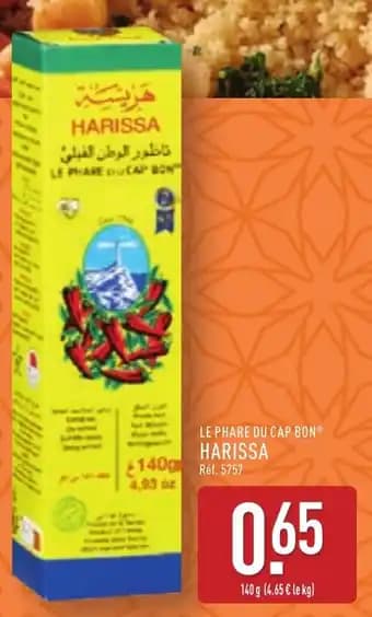 LE PHARE DU CAP BON® Harissa 140 g