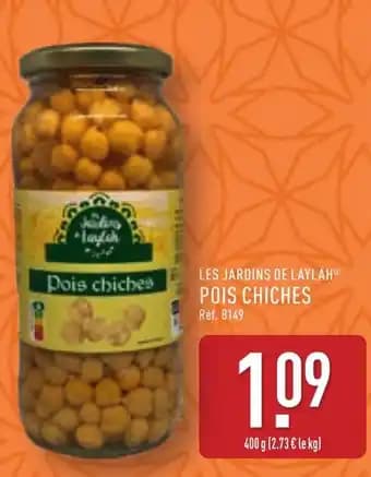 LES JARDINS DE LAYLAHⓇ Pois chiches 400 g