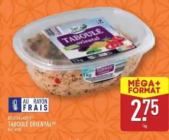 DÉLI'SALADES® Taboulé oriental( 1 kg