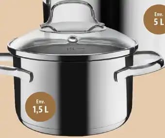 Faitout en acier inoxydable 16 x 19.5 cm