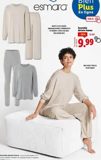 Promotion Exclusives de Ensemble détente femme : Découvrez l'Offre incontournable
