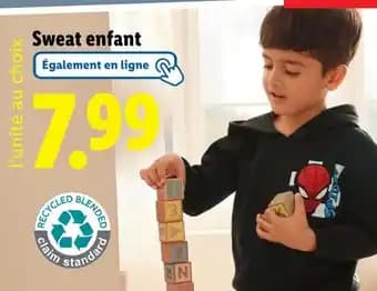 Marvel / Star Wars Sweat enfant