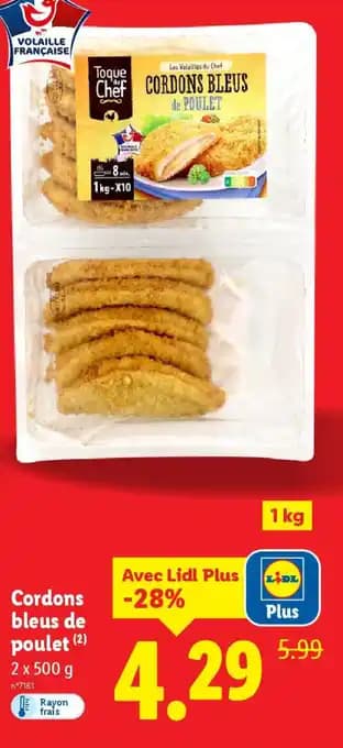 Promotion Exclusives de 12
Cordons bleus : Découvrez l'Offre incontournable