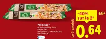 Promotion Exclusives de 2
Pâte à pizza : Découvrez l'Offre incontournable