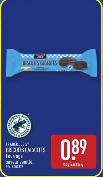 TRADER JOE'S® Biscuits cacaotés 154 g