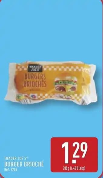 TRADER JOE'S® Burger brioché 200 g