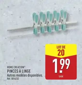 Promotion Exclusives de 3
Pinces à linge : Découvrez l'Offre incontournable