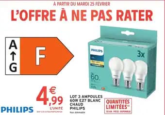 Promotion Exclusives de 15
Philips : Découvrez l'Offre incontournable