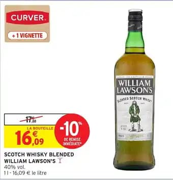 Promotion Exclusives de 1
William Lawson's : Découvrez l'Offre incontournable