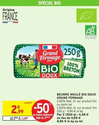 Promotion Exclusives de 1
Grand Fermage : Découvrez l'Offre incontournable