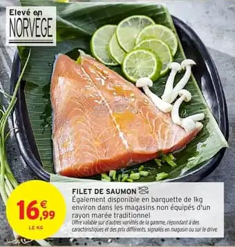 Promotion Exclusives de 9
Filet de saumon : Découvrez l'Offre incontournable