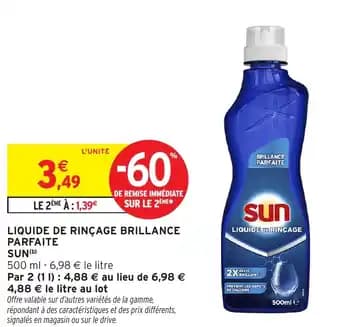 Promotion Exclusives de 12
Rinçage : Découvrez l'Offre incontournable