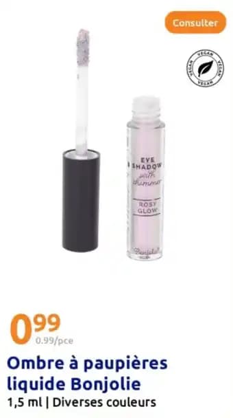 Ombre à paupières liquide Bonjolie 1.5 ml