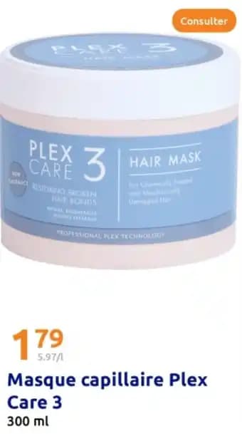 Masque capillaire Plex Care 3 300 ml