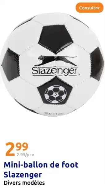 Mini-ballon de foot Slazenger