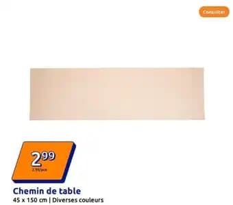 Promotion Exclusives de 2
Chemin de table : Découvrez l'Offre incontournable