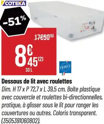 Promotion Exclusives de 55
Lit : Découvrez l'Offre incontournable