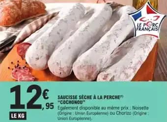 Promotion Exclusives de 10
Saucisse sèche : Découvrez l'Offre incontournable