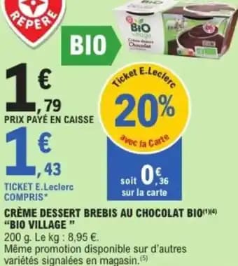 Promotion Exclusives de 7
Creme bio : Découvrez l'Offre incontournable