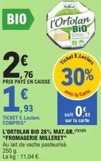 Promotion Exclusives de 4
L'ortolan : Découvrez l'Offre incontournable