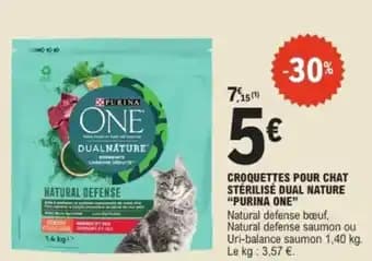 Promotion Exclusives de 3
Croquettes chat sterilise : Découvrez l'Offre incontournable