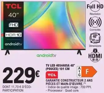 Promotion Exclusives de 5
Tv : Découvrez l'Offre incontournable