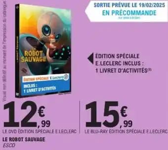 Promotion Exclusives de 17
Le robot : Découvrez l'Offre incontournable