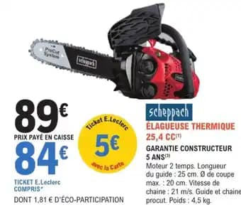 Promotion Exclusives de 4
Élagueuse thermique : Découvrez l'Offre incontournable
