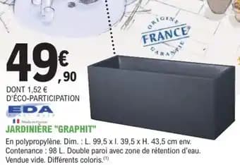 Promotion Exclusives de 12
Jardinière : Découvrez l'Offre incontournable