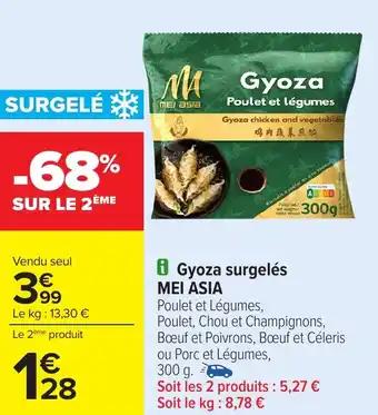 Promotion Exclusives de 2
Gyoza : Découvrez l'Offre incontournable