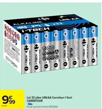 Promotion Exclusives de 5
Piles lr6 : Découvrez l'Offre incontournable