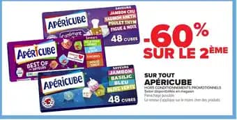 Promotion Exclusives de 1
Apéricube : Découvrez l'Offre incontournable