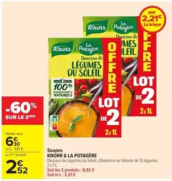 Promotion Exclusives de 11
La potagère : Découvrez l'Offre incontournable