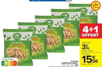 Pistaches CARREFOUR CLASSIC 300 g