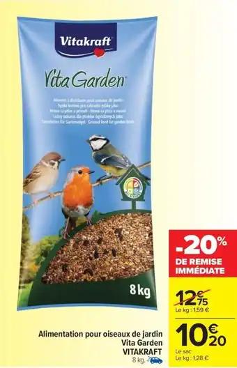 Alimentation pour oiseaux de jardin Vita Garden VITAKRAFT 8 kg