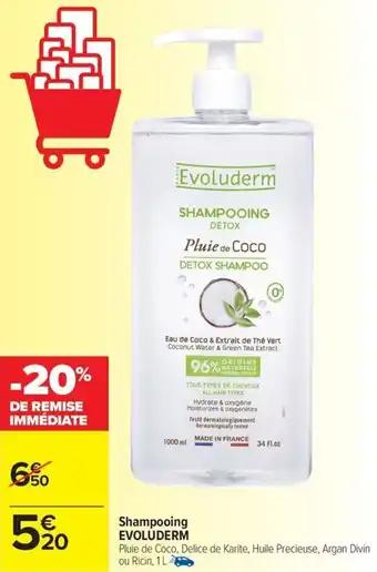 Shampooing EVOLÚDERM 1 l