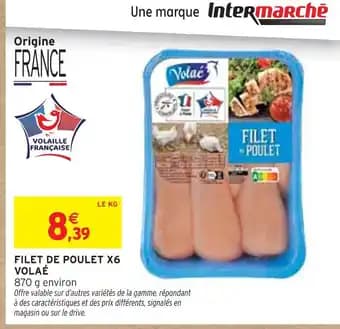 Promotion Exclusives de 29
Filet de poulet : Découvrez l'Offre incontournable