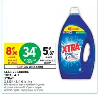 Promotion Exclusives de 3
Xtra total : Découvrez l'Offre incontournable