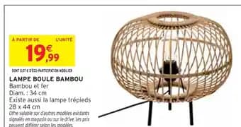 Promotion Exclusives de 31
Bambou : Découvrez l'Offre incontournable